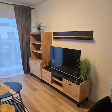 Grey 2 Pokojowy Z Balkonem W Warszawie Apartment Warschau